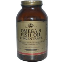 Омега-3: http://ru.iherb.com/Solgar-Omega-3-Fish-Oil-Concentrate-120-Softgels/22426
Данный препарат представляет собой натуральный концентрированный источник незаменимых омега-3 жирных кислот ДГК и ЭПК, полученных из глубоководной холодолюбивой рыбы. ЭПК и ДГК поддерживают здоровье сердечно-сосудистой системы, суставов и способствуют нормализации метаболизма. Рыбий жир в составе данного препарата прошел испытания на чистоту. Сырье проходит молекулярную возгонку, в процессе которой удаляется ртуть.