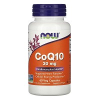 Коэнзим Q10: https://ru.iherb.com/pr/now-foods-coq10-30-mg-60-veg-capsules/102323
Коэнзим Q10 (CoQ10) представляет собой витаминоподобное соединение, которое играет основную роль в выработке клеточной энергии. Коэнзим Q10 содержится во всем организме, но наибольшее его количество концентрируется в сердце, печени и почках. С возрастом его выработка уменьшается. Коэнзим Q10 удаляет свободные радикалы из клеточных мембран и кровеносных сосудов. Многолетние научные исследования показали, что коэнзим Q10 поддерживает здоровье сердечно-сосудистой системы.