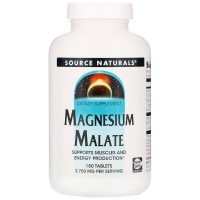 Магний: https://ru.iherb.com/pr/source-naturals-magnesium-malate-3-750-mg-180-tablets/1444
Малат магния от Source Naturals — это комплекс магния и яблочной кислоты. Он поддерживает мышечную функцию, здоровье сердечно-сосудистой системы и способствует выработке энергии. Яблочная кислота — натуральная фруктовая кислота, содержащаяся в большинстве клеток организма и участвующая в цикле Кребса, в котором энергия сохраняется во время метаболизма углеводов и жиров. Магний — кофактор, необходимый для более чем 300 ферментных реакций метаболизма, синтеза АТФ и выработки энергии. Магний играет важную роль в расслаблении мышц, поскольку является кофактором ферментов, а также способен уравновешивать уровень кальция в клетках.