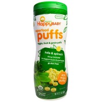 Органические снэки для малышей: https://ru.iherb.com/pr/Nurture-Inc-Happy-Baby-Organics-Superfood-Puffs-Veggie-Fruit-Grain-Kale-Spinach-2-1-oz-60-g/25214?rec=iherb-pdp