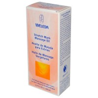 Массажное масло от растяжек: http://ru.iherb.com/pr/Weleda-Stretch-Mark-Massage-Oil-3-4-fl-oz-100-ml/15133
Массажное масло от растяжек от Weleda - это чистый, натуральный состав, питающий и внешне разглаживающий кожу. Это масло с мягким маслом миндаля и экстрактом натуральной арники при регулярном массаже предотвращает появление растяжек во время беременности, улучшая крепость и эластичность кожи.