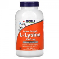 L-лизин: https://ru.iherb.com/pr/Now-Foods-L-Lysine-1-000-mg-250-Tablets/78200
Лизин — это незаменимая аминокислота, которую необходимо получать из пищи или посредством приема добавок. Лизин необходим для производства всех белков в организме, а также для сохранения структурных белков коллагена и эластина, которые образуют все соединительные ткани (кожу, сухожилия и кости). Лизин также является прекурсором карнитина, необходимого для метаболизма жиров и производства энергии. Кроме того, лизин помогает поддерживать здоровье иммунной системы и обеспечивает нормальную работу сердечно-сосудистой системы.

Данный продукт содержит в 2 раза больше L-лизина (1000 мг на таблетку), чем продукт обычного действия (500 мг на таблетку), созданный нашей компанией.

L-лизин от Now — незаменимая аминокислота фармацевтической степени чистоты.