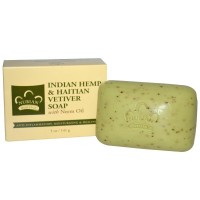 Мыло: http://ru.iherb.com/Nubian-Heritage-Indian-Hemp-Haitian-Vetiver-Soap-With-Neem-Oil-5-oz-141-g/15984

Активные ингредиенты: индийская конопля, гаитянский ветивер и масло Ним.
Конопля с древних времен была использована для продовольствия, топлива, волокон, медицины и ухода за кожей.
Гаитянский ветивер - "Масло спокойствия", произрастающее в Азии, используется в тропических общинах для создания успокаивающих средств.
Масло Ним образует основания Аюрведа - древнеиндийская практика естественного исцеления. Масло Ним обладает широким спектром целебных свойств и заслужил звание "деревня аптека". Обладает антисептическим и антибактериальным действием.