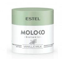 Крем для тела «Тающее мороженое» ESTEL Moloko botanic, 300 мл: Нежный крем с ванильным молоком придаст коже необыкновенную бархатистость. Обладает тающей текстурой мгновенно впитывается и легко распределяется по коже, день за днём повышая ее эластичность.