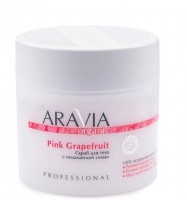 "ARAVIA Organic" Скраб для тела с гималайской солью Pink Grapefruit, 300 мл: Тип кожи: Для всех типов кожи
Скраб для тела на кремовой основе с розовой гималайской солью предназначен для глубокого очищения, отшелушивания кожи. Драгоценная розовая соль стимулирует процесс регенерации кожи, усиливает микроциркуляцию. Минералы и микроэлементы соли оказывают ревитализирующее действие на клетки кожи, улучшают питание, снабжение кожи кислородом. Экстракт розового грейпфрута оказывает антицеллюлитное действие. Натуральные масла ши и сои значительно улучшают состояние кожного покрова, предотвращают появление сухости, обеспечивая гладкость, эластичность и упругость.

Упаковка может незначительно отличаться от фото на сайте

Назначение: глубокое очищение кожи тела, антицеллюлитное действие. Возможно применение в домашних условиях.

Рекомендации для использования:

Профессиональный уход: на этапе глубокого очищения кожи тела.
Домашний уход: 1-2 раза в неделю. При выраженном гиперкератозе и себорее возможно ежедневное применение курсом до 1 месяца по назначению косметологом.

Объем: 300 мл
